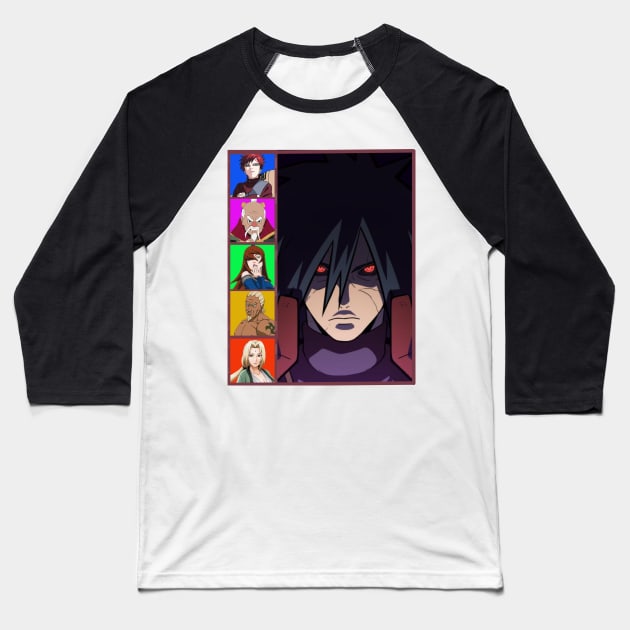 Uchiha Madara Baseball T-Shirt by Next Graffics